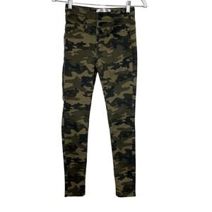 No Boundaries Camouflage Camo Pants High Rise Skinny‎ Green Hunting Gorpcore 3